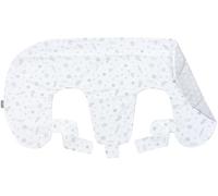 Bellochi Taie d'oreiller pour lit jumeau, housse de rechange 100 % coton hypoallergénique, fermeture éclair dissimulée et sécurisée, 100 x 57 x 18 cm, tissu certifié (Star Copse)