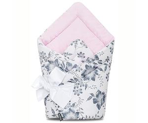 Bellochi Universelle Nid d'ange Bebe - Minky - Réversible Couverture Enveloppante Bébé - en Coton Hypoallergénique - Couverture Cosy Toute l'Année - Pink Berry