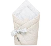 Bellochi Universelle Nid d'Ange Bebe - Réversible Couverture Enveloppante Bébé - en Coton Hypoallergénique - - Beige Dots