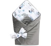 Bellochi Universelle Nid d'Ange Bebe - Réversible Couverture Enveloppante Bébé - en Coton - - Safari