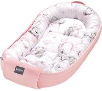 Bellochi Velvet Babyest Babystchen Newborn - fait main - coton et velours - Öko -Tex - nid d'ange - 90x60x12cm - habarigani