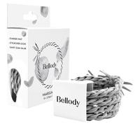 Bellody Coiffure Chouchous-scrunchiesÉlastiques à cheveux originaux Urban Gray 4 Stk.