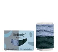 Bellody Coiffure Chouchous & scrunchies Mini set d'élastiques à cheveux Quetzal Green + Seychelles Blue 20 Stk.