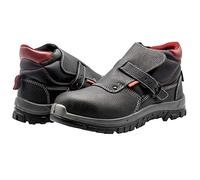 Bellota 72302-36 S3 - Bottes de Soudeur Classic S3 pour Homme et Femme, Chaussures de Sécurité en Cuir Hydrofuge pour Travaux de Soudage Industriel, avec à Ouverture Facile, Couleur Noire, Taille 36