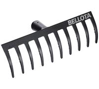 Bellota 951-10 - Râteau de Jardin avec 10 Dents - Tête en Acier - Râteau à Usage Moyen pour le Jardinage - Manche Non Inclus