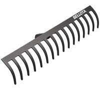 Bellota 951-16 - Râteau de Jardin avec 16 Dents - Tête en Acier - Râteau à Usage Moyen pour le Jardinage - Manche Non Inclus