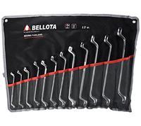 Bellota - Jeu de 12 clés en étoile coudées dans sac en nylon renforcé