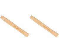 Bellota M 5308-B - Manche pour Marteau de Maçon - En Bois de Hêtre Durable - Manche Court Ergonomique - Verni - Longueur 280 mm (Lot de 2)