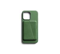 Bellroy Mod Case de Portefeuille pour iPhone 14 Plus - (Étui Smartphone en Cuir, Porte Cartes Slim) - Evergreen