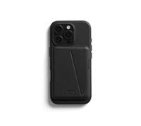 Bellroy Mod Case + Wallet, Compatible iPhone 16 Pro - Black | Coque en cuir modulable pour iPhone 16 Pro avec porte-cartes fin intégré pour vos cartes essentielles