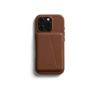Bellroy Mod Phone Case + Wallet pour iPhone 16 Pro (Coque iPhone en Cuir, Porte-Cartes pour téléphone) - Sienna