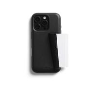Bellroy Phone Case - 3 Card pour iPhone 16 Pro Max (Coque iPhone en Cuir, Porte-Cartes pour téléphone) - Black