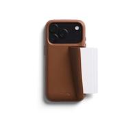 Bellroy Phone Case - 3 Card pour iPhone 17 Pro (Coque iPhone en Cuir, Porte-Cartes pour téléphone) - Rust