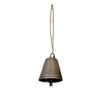 Bells Crafts - Ensemble de petites cloches vintage en métal, 2,6 x 2,6 x 3,6 cm, cloches décoratives pour loisirs créatifs, accessoires de carillon, cloche décorative pour sapin de Noël, son de