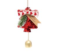 Bells De Noël Ornement Cloches Décoratives Pendantes Suspendues Décorations d'arbre De Noël pour Décoration Vacances en Intérieur Suspendue Décoration Pendentif pour Le Mariage À La Maison