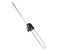 Bellstafariy Chaîne de 25,4 cm à angle réglable compatible avec la plupart des marques de têtes de débroussailleuse et système multi-têtes Lithium-ion, WeedEater, Hus 28LD (argent)