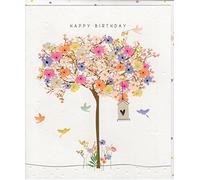 Belly Button Designs Carte de vœux d'anniversaire en relief La nouvelle gamme Meadow dégage une harmonie naturelle et une chaleur jusqu'aux enveloppes personnalisées. BM004