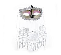 Belly Dance Rhingestone Long Facel Veil Veil Mask Bijoux pour Les Femmes Accessoires De Masse Masque Face Masquare