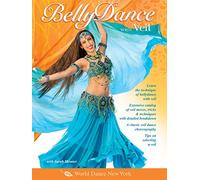Belly Dance with Veil, taught by Sarah Skinner: Open level bellydance classes, Belly dance instruction, Veil belly dancing how-to.