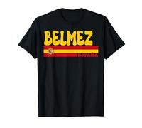 Belmez Ville Espagne Vintage Esthétique Vacances d'été T-Shirt