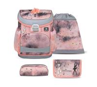 Belmil Mini-Fit 405-33/AG/S) Ensemble de 4 sacs d'écolier, Ballet rose, s, Ensemble cartable