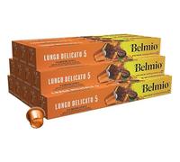 Belmio Capsules Nespresso Compatibles, Pack Lungo Delicato, Capsules de café moyennement torréfiées, Intensité 6, Qualité belge authentique, 1 saveur, 120 unités.