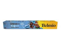 Belmio Espresso Coffee Capsules de Café en Aluminium Compatibles Avec Nespresso® Decaffeinato 10 Capsules Intensité 6