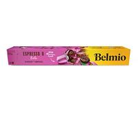 Belmio Espresso Coffee Capsules de Café en Aluminium Compatibles Avec Nespresso® Espresso Forte 10 Capsules Intensité 8