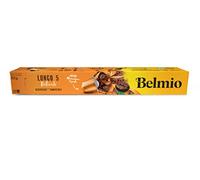 Belmio Espresso Coffee Capsules de Café en Aluminium Compatibles Avec Nespresso® Lungo Delicato 10 Capsules Intensité 5
