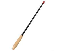 Belnotelt Canne à pêche télescopique, section courte - Canne à pêche en bois - Canne à pêche en fibre de verre - Canne à crevettes ultra légère pour débutants (1,8 m)