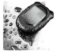 Belnotelt Compteur de vitesse GPS sans fil avec écran de 1,6", étanchéité IPX5, rechargeable par USB, 400 mAh, compatible avec et modèles (Noir)