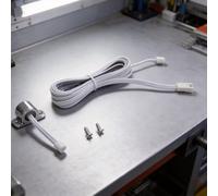 Belnotelt Détecteur de mouvement infrarouge 12 V-24 V PIR Détecteur de corps humain pour éclairage LED Armoire Armoire Portée 3 mètres Fil de cuivre étamé (terminal)