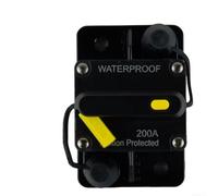 Belnotelt Disjoncteur à réinitialisation manuelle 30 A-300 A 12 V-48 V CC, fusible automobile étanche IP67 pour voiture, bateau, camping-car, camion, treuil, conforme à la norme SAE J1171, montage à