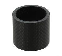 Belnotelt Entretoises de casque en carbone pour tige de 2,8 cm, finition mate de qualité, bord lisse, sélection de tailles multiples 30/40/50 mm, compatibles avec la plupart des vélos de route (30 mm)