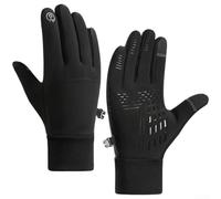 Belnotelt Gants thermiques d'hiver pour cyclisme et ski, coupe-vent, imperméables, compatibles avec écran tactile, doublure en polaire et paume antidérapante pour temps froid (3)