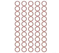 Belnotelt Joint d'étanchéité en silicone pour machines à café Breville/Jura/Delonghi/Senson/Nespresso, joint de rechange étanche pour machine à expresso