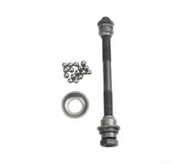 Belnotelt Kit d'essieu arrière en acier avec roulements à billes pour moyeux Novatec de 135 mm, pièce de rechange creuse à démontage rapide (kit2)