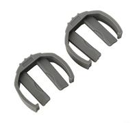 Belnotelt Lot de 2/4 pièces de rechange pour nettoyeur haute pression Karcher K2 K3 K4 K5 K6, boucles en plastique gris (2 grises)