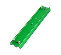 Belnotelt Plaque à queue d'aronde en alliage d'aluminium pour télescope astronomique, adaptateur de connexion pour rétroviseur principal à montage équatorial pour Sky-Watcher pour Celestron (vert)