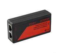 Belnotelt Répéteur 2 ports pour extension de caméra réseau, extension Ethernet double port pour appareils 100 m/1000 m (1000 m)