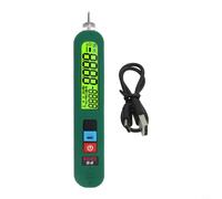 Belnotelt S4 Stylo testeur de tension intelligent sans contact avec écran LCD, détection NCV AC 12-300 V, identification des fils en direct/neutre, rétroéclairage rouge/vert, lampe de poche LED (B)