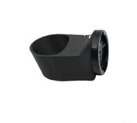 Belnotelt Support de feu arrière de vélo en fibre de carbone, pour Garmin, 27,2 mm de diamètre, adaptateur de feu arrière intégré, pour vélo de route, VTT, noir (A-noir)