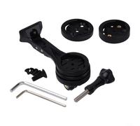 Belnotelt Support pour ordinateur de vélo pour Garmin Bryton, Cateye, support de vélo compatible avec Trek Madone Emonda réglable VR-CF (long)