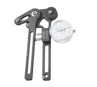 Belnotelt Testeur de tension de rayon de vélo - Outil de construction de roues pour 66, 27,5, 29, 700 C - Jauge de tension de rayons en alliage d'aluminium pour l'entretien du cyclisme (montre