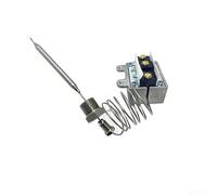 Belnotelt Thermostat haute limite pour friteuse à gaz en acier inoxydable 232 C 450 F avec interrupteur de protection contre la surchauffe, limiteur de sécurité pour équipement de cuisine commerciale