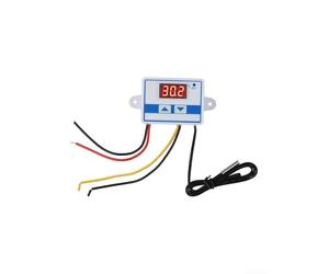 Belnotelt Thermostat numérique pour W3007, entrée DC 12 V-60 V, plage de -50 à 110 °C, précision de 0,1 °C, sortie MOS, écran LED haute luminosité (12 V)