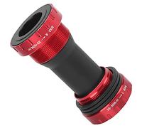 Bélo BC Tleeing Complete, 1,37 x 24T Racing Bike Bottom Bracket 68-73 mm BB Berft Bracket Aluminium ALLIAL (Red)