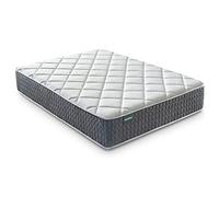 beloBed Matelas 135x200 cm Épaisseur 22 cm Mousse à Mémoire Haut Confort Réversible Double Face Ferme Moyenne Multicouche Respirant Noyau en Mousse HR DawnRest, Anthracite