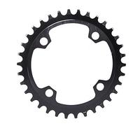 Béloche 96BCD Souchure Large étroite de Réparation à Long Terme pour Les Vélos de Montagne, Matériau en Alliage en Aluminium Noir 32T pour Le VTT Professionnel (34T)