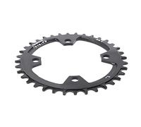 Béloche 96BCD Souchure Large étroite de Réparation à Long Terme pour Les Vélos de Montagne, Matériau en Alliage en Aluminium Noir 32T pour Le VTT Professionnel (36T)